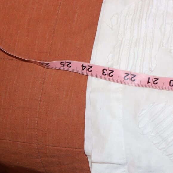 Theory White Zipper A-Line Mini Skirt Women Size 12 - Picture 8 of 9